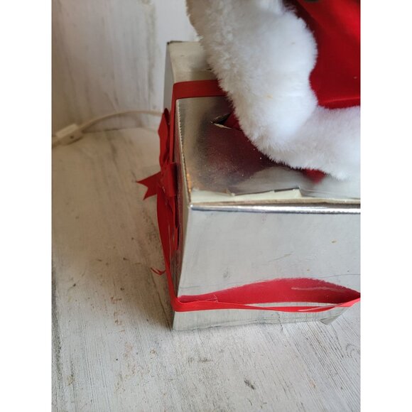 Vintage Telco elf motionette candle gift box Xmas animated - Picture 14 of 14